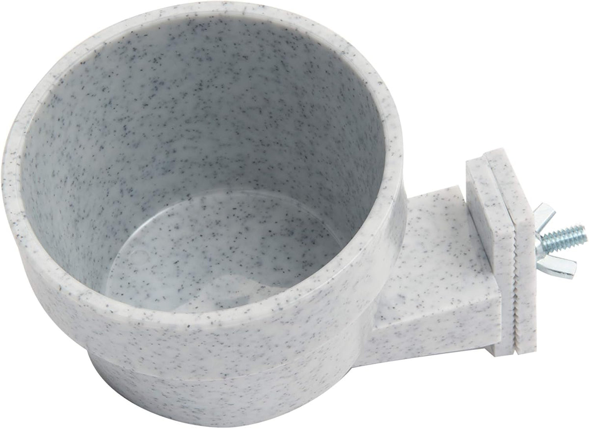 Lixit Quick Lock Removable Bird Cage Bowls for Birds, Rabbits - 10oz