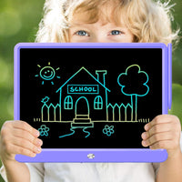 FLUESTON LCD Writing Tablet for Kids - 12"W x 8"H / Purple - image 2