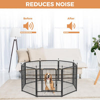 FXW Floor Protectors, Dog Playpen Accessories, Patented - Orange / Muffler Tubes - image 3