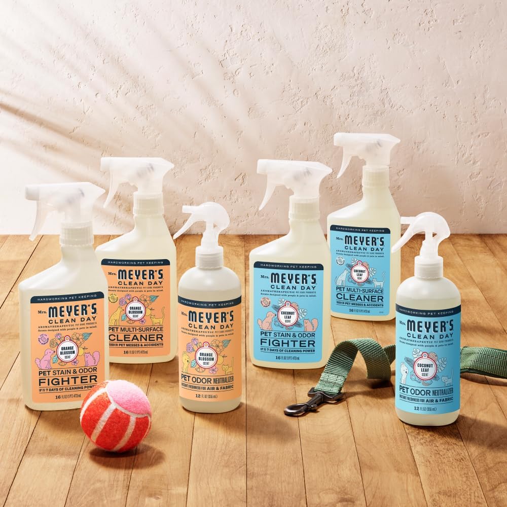 MRS. MEYER'S CLEAN DAY Pet Odor Neutralizer, Coconut Leaf Scent - Coconut Leaf / 12 Fl Oz (Pack of 6) - image 4