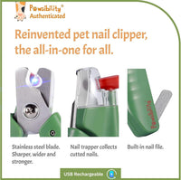 Reinvented Pet Nail Clippers for Your Pal - Small&Medium / Green - image 2