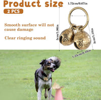 Styquenzer Copper Bell for Dog Collar - Small - image 2