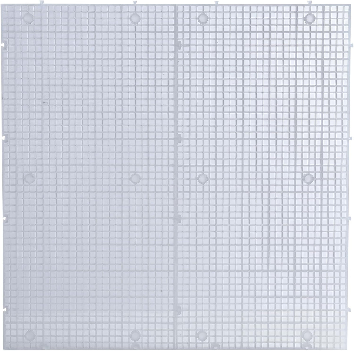 Plastic Grid Divider Tray Egg Crate Louvre Aquarium Fish Tank – Essentials for Fish - 4pcs - image 3