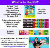The Happy Piano Toddler Piano Book 1 Kit for Kids Ages 3-5 - Book 2 - image 2