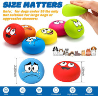 Hungdao 12 Pcs Squeaky Dog Toys, Small Dog Ball Bulk - Cute - image 2