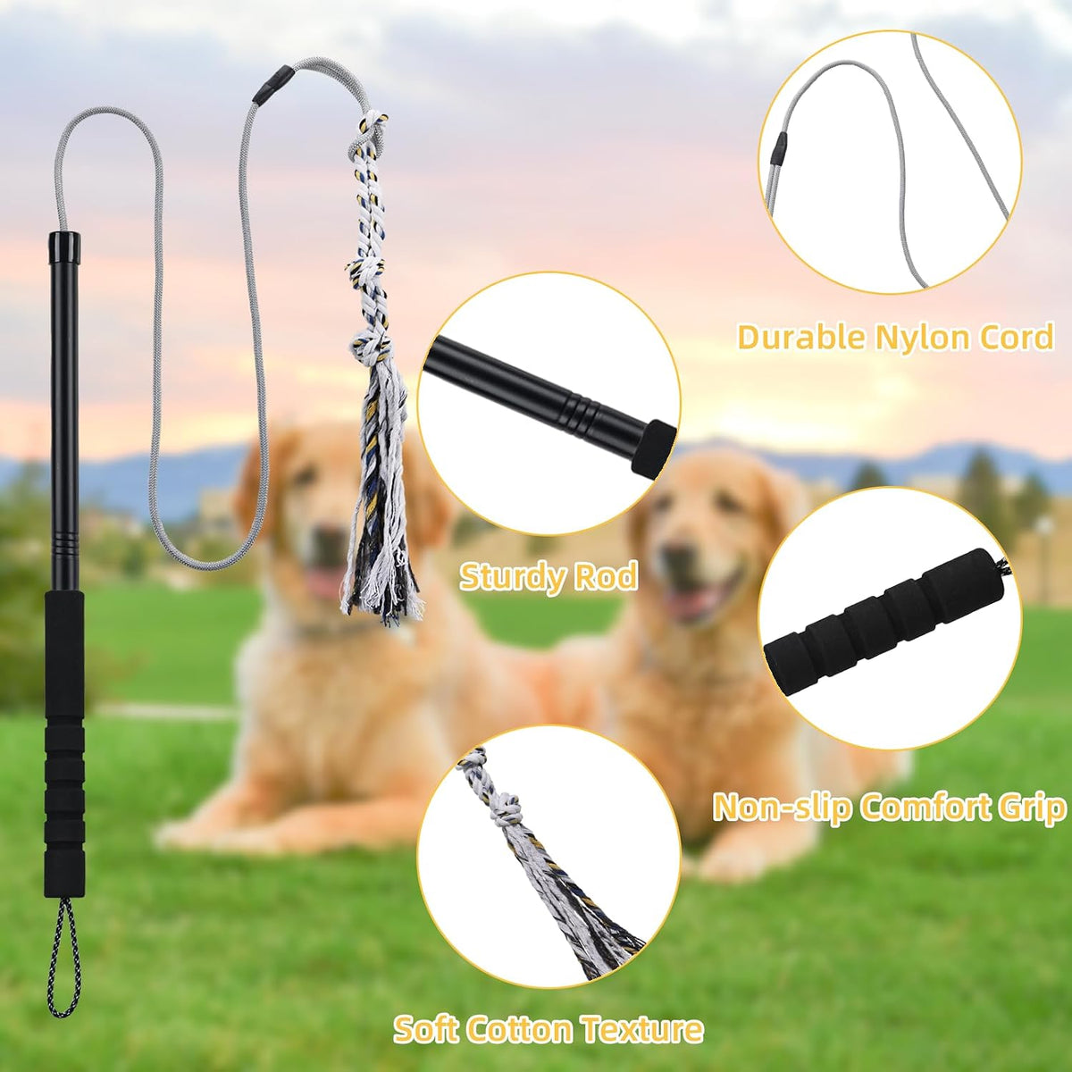Gingull Outdoor Flirt Pole for Dogs - image 4