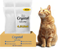 Crystal Cat Litter for Long-Lasting Odor Control, Non-Clumping - 17.2 lb / Low Tracking