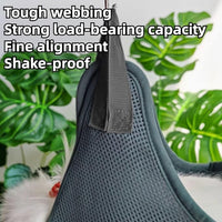 Rabbit Grooming Hammock with Safety Belt for Nail Clipping, Grooming, Bunny Bathing Bag for Nail Trimming, Cat Claw Care Bag, Small Animal Grooming Harness (Red,XX-Small)