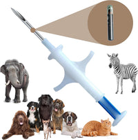 100 Pack Pet ID Microchip for Dogs and Cats Identification - 2.12X12 mm 100 pack