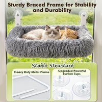 Foldable Cat Window Perch - Gray / 24''x18'' - image 4
