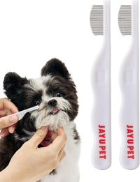 Facial Grooming Comb – Essentials for Dogs - 2 Count (Pack of 1)