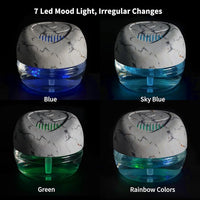 Purifier Air Washer, Air Fresher Aroma Diffuser for Home, Office, Air Purifier with Night Light (Marbling)