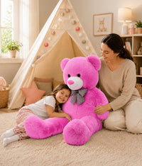 MaoGoLan 47 Inch Giant Teddy Bear - Magenta / 47 inches - image 4
