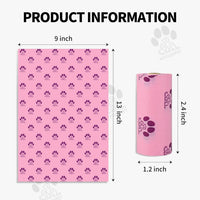 Dog Poop Bags Rolls with Dispenser 150 Count Biodegradable Bags - 1 Count (Pack of 300) / B-Purple(Lavender)-300 Bags - image 2
