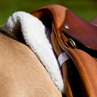 HORZE Fur Half Pad | Durable, Breathable, Non-Slip Correction Saddle Pad