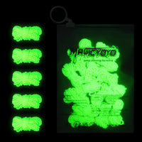 YOSTAR Glow-in-the-Dark Yellow Yoyo Strings, 100% Polyester - 15 Glow Yoyo Strings