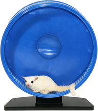 Silent Runner Pro, Sugar Glider Exercise Wheel - Black with Attachment - image 3