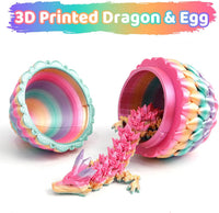3D Printed Dragon Egg, Large 12" for Kids, Dragon Lovers - De02-green - image 2