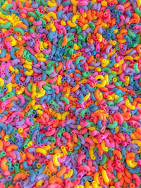 Sensory-N-Stuff rainbow colored elbow pasta sensory bin filler - view 15