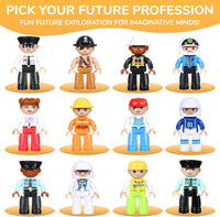 Mruikeny 12 Pieces Large Magnetic Figures for Kids Ages 3 4 5 6 7 8+ – Fun for Kids & Family - Colorful - image 3