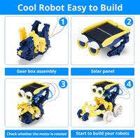 STEM Projects 11-in-1 Solar Robot Toy for Kids Ages 8-12 - image 4