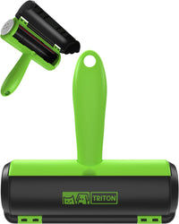 Triton Pet Hair Removal Tool w/Fur Trapping Compartment - Green / Large