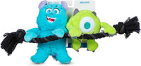 Disney for Pets Pixar Monsters Inc Sulley Plush Dog Toy - Sulley & Mike Plush Rope / 12 Inch