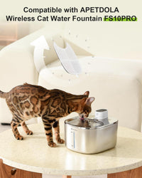 Wireless Cat Water Fountain Filter - 4 Filters & 16 Sponges + 4 Pump Filters - image 2