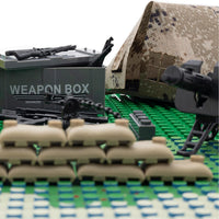 Himirich U.S. WW2 military weapons pack for mini figures in black ABS plastic - view 18