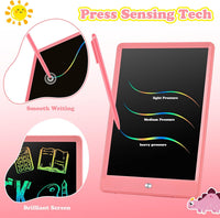 EooCoo 10" LCD Writing Tablet for Kids - Pink - image 3