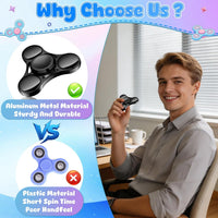 ATESSON Fidget Spinners Toy - Black - image 3