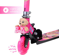 Voyager 2 wheel kids kick scooter with light up LED wheels and Minecraft design - view 7