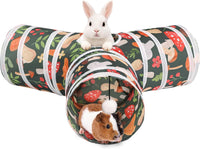 HERCOCCI Rabbit Toys, Bunny Tunnels & Tubes - Red