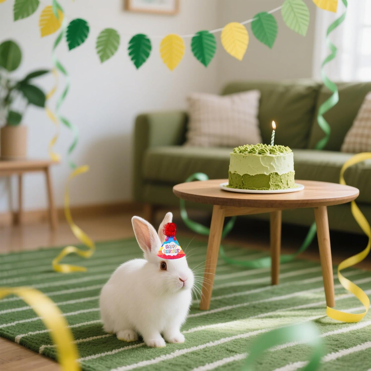 6PCS Dog Birthday Party Hats Felt for Small Medium Dogs Paw Bone – Essentials for Dogs - Birthday Hat / Mini - image 2