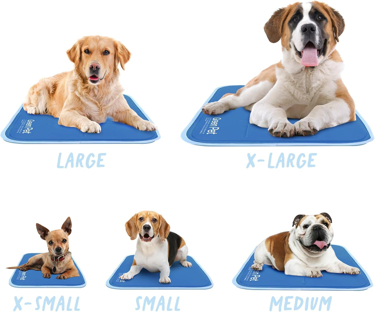 The Green Pet Shop Cool Pet Pad, Self-Cooling - X-Large / Stitch - image 4
