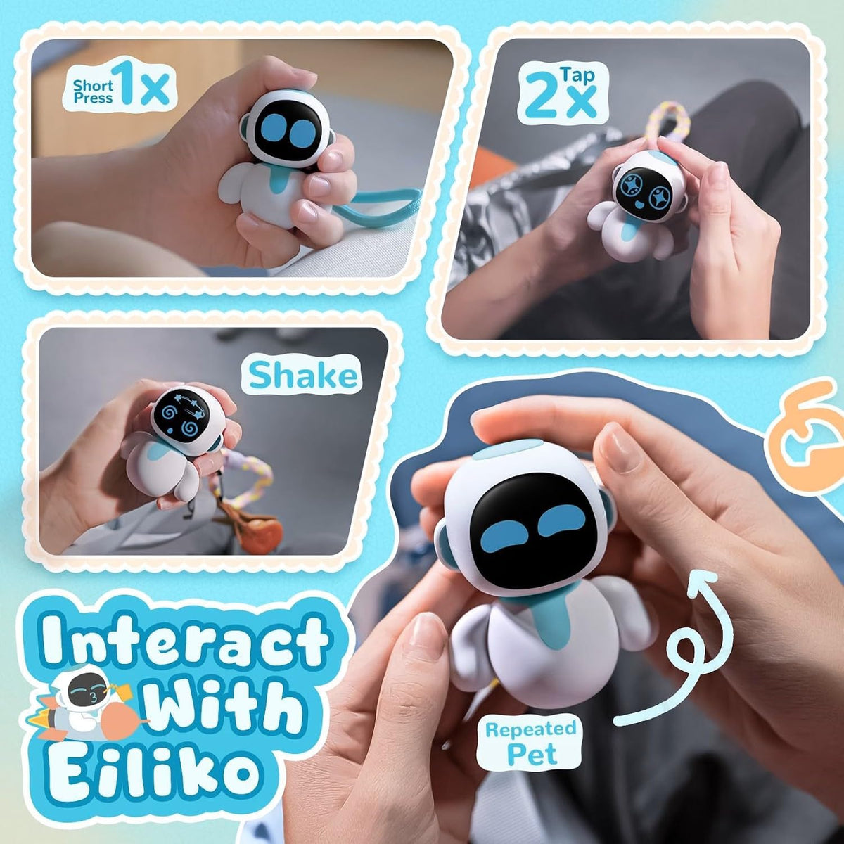 ENERGIZE LAB Eiliko, Your Tiny Interactive Companion Robot - image 2