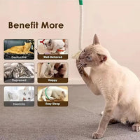 Celery Pets Cat Chew Rope,Catnip-Infused Organic Cotton Chew Rope Toys for Cats, Soft & Safe Dental Chew Toys for Indoor Cats, Self-Play and Teeth Cleaning (6PCS)