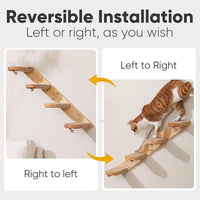 FUKUMARU Cat Climbing Shelf Wall Mounted - Large - Bidirectional - image 2