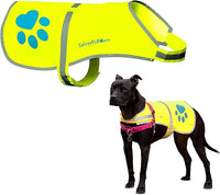 Dog Reflective Vest – Hi-Vis Fluorescent Visibility That Helps to Safeguard Your Pet On/Off Leash in Urban & Rural Areas (Yellow, X-Small)