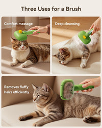 ROJECO 3-in-1 Pet Steam Brush - Green - image 4