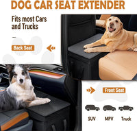 Car Seat Extender for Large Dogs - Black-S-19.1 x 10.4 x 13 in - image 3