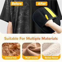 Pet Hair Removal Glove for Cats & Dogs, Electrostatic Gloves Pet Hair, Cat Grooming Gloves for Hairs Removal, for Couch, Clothes, Car, Carpet, Bed, Furniture (2Pcs)