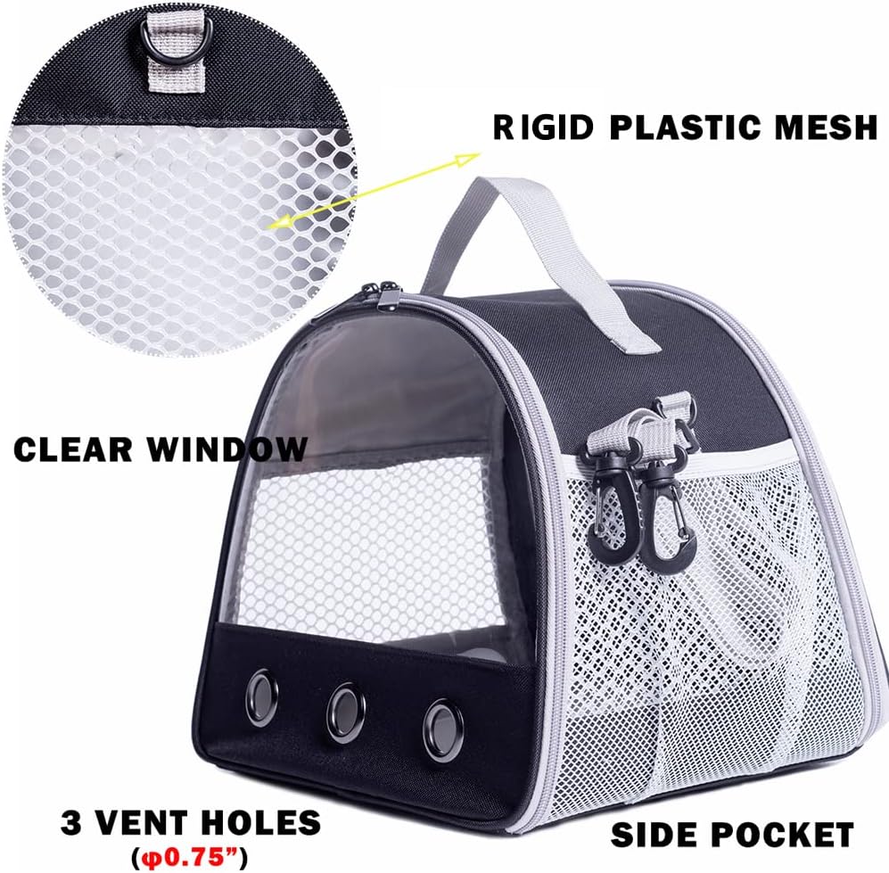 Guinea Pig Carrier Backpack - Black / Carrier - image 3