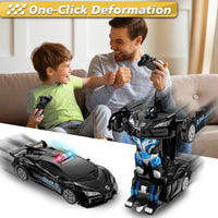 Spider Remote Control Car with Police Light - Black - image 2