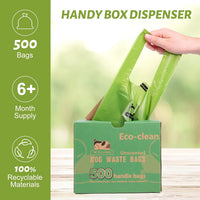 ECO-CLEAN Dog Poop Bags, 300-Count Dog Waste Bags with Easy-Tie Handles – Essentials for Dogs - 500 Count (Pack of 1) - image 3