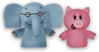 YOTTOY Mo Willems Collection - Elephant & Piggie Finger Puppet