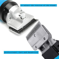 Horse Clippers,550w Electric Horse Grooming Kit,Professional Livestock Clippers, 6 Speeds Heavy Duty Equine Clippers for Big Dogs