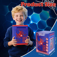 Spider Fingerprint Piggy Bank - Blue - image 4
