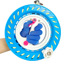 7.2in Kite Reels for Teens - Blue Kite Reel with Brake / 9 inch - image 4