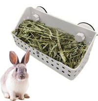 Hay Feeder for Rabbit, Bunny Hay Holder Guinea Pig Hay Feeder Plastic Hay Rack for Rabbits Small - 7.5 X 4.7 X 5.5 inches, 1 Piece